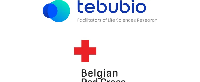 Tebubio and Belgian Red Cross partnership