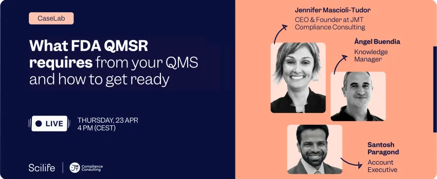 What FDA QMSR requires from your QMS and how to get ready