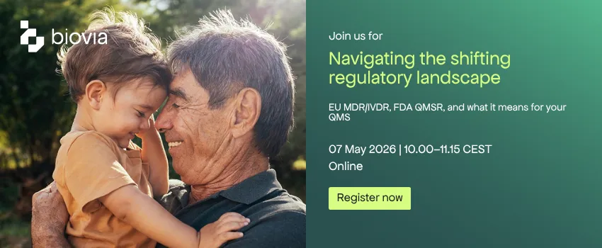 Navigating the shifting regulatory landscape: EU MDR/IVDR, FDA QMSR, and what it means for your QMS
