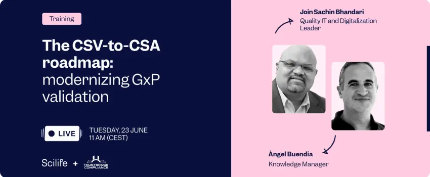 The CSV-to-CSA roadmap: modernizing GxP validation